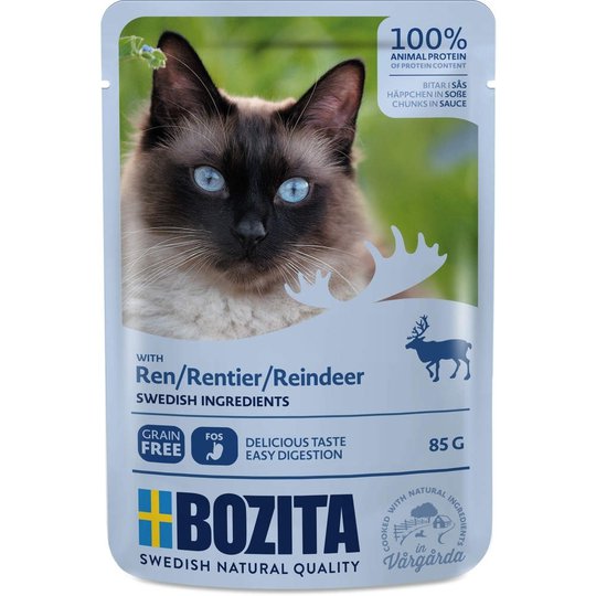 Bozita Feline Bitar i Sås med Ren