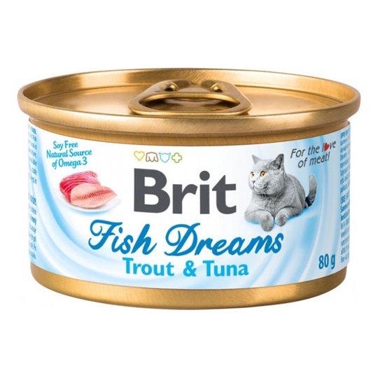 Brit Fish Dreams Öring & Tonfisk 80 g
