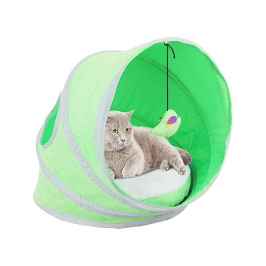 Pawise PoP-Up Kattbädd Grön
