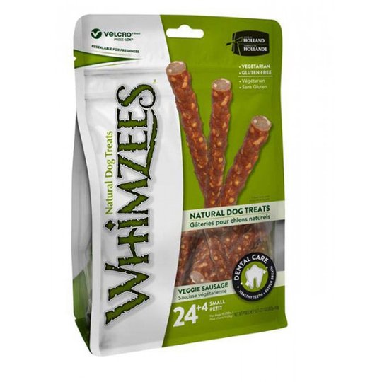 Whimzees Veggie Sausage Påse (Large)