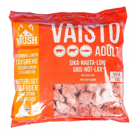 Mush Vaisto Gris-Nöt-Lax (3 kg)
