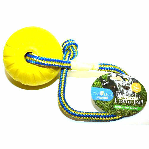 Foamball med rep - Medium