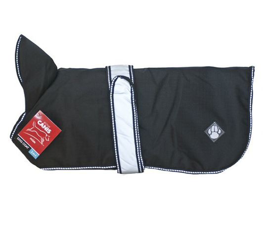 2 in 1 Dog Coat - 25 cm svart