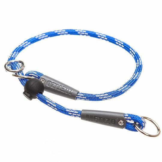 Retrieverhalsband Runt - Blå / 40 cm