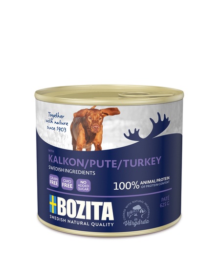 Kalkon Paté för hund - 12 st x 626 g