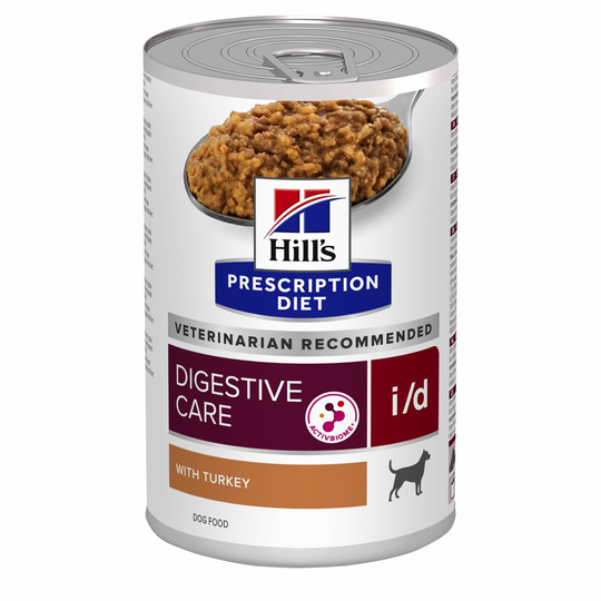 Prescription Diet i/d Digestive Care Våtfoder Hund Kalkonsmak - 12 st x 360 g