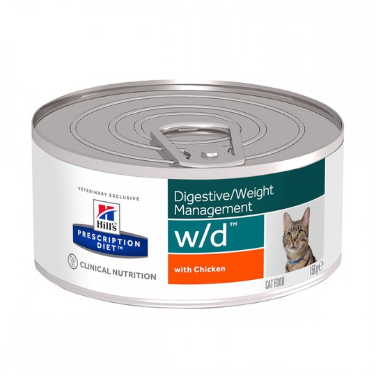Hill's Prescription Diet Feline w/d Digestive Weight Management Chicken 156 g