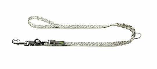 Convenience Reflect Glow Ställbart Koppel - Small Leopard