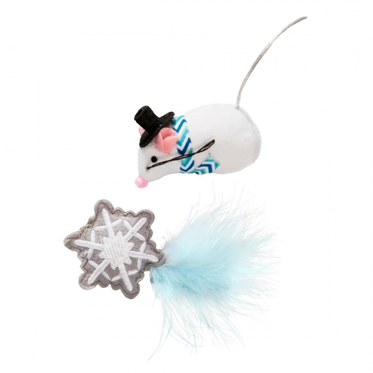 Little&Bigger GlazierGlory Snömus och Snöflinga 2-pack