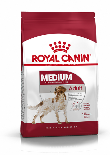 Medium Adult Torrfoder för hund - 4 kg