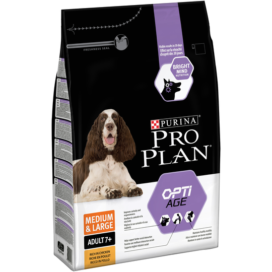 Medium & Large Adult Dog 7+ OptiAge - 3 kg