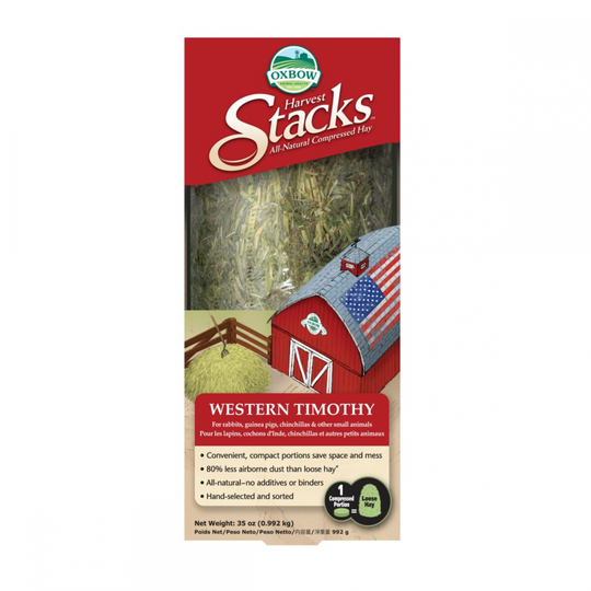 Oxbow Harvest Stacks Timotejhö 992 g