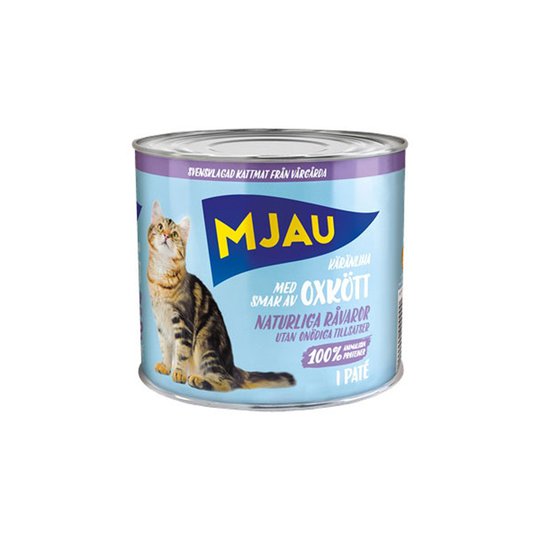 Mjau Paté med Oxkött