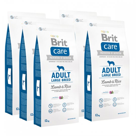 Brit Care Dog Adult Large Breed Lamb & Rice 6x12 kg