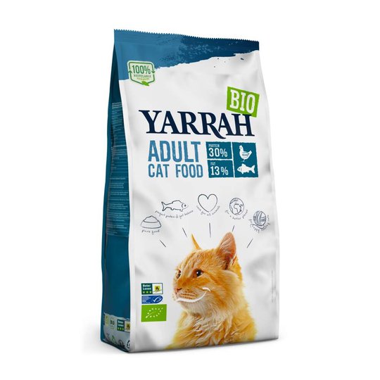 Yarrah Organic Cat Adult Fish (10 kg)