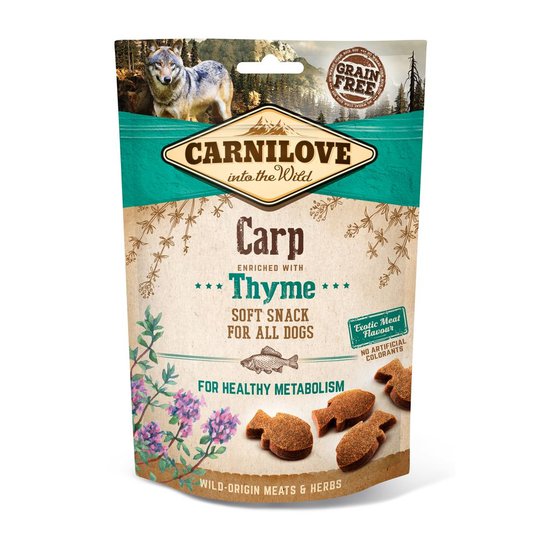 Carnilove Dog Semi Moist Snack Carp & Thyme