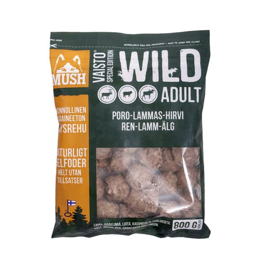 Vaisto Wild Ren-Lamm-Älg Köttbullar (800 g)
