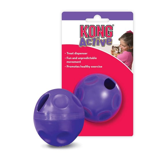 KONG Cat Aktiveringsboll Lila