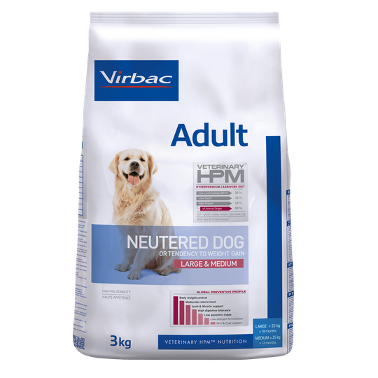 Adult Neutered Dog Large & Medium - 3 kg