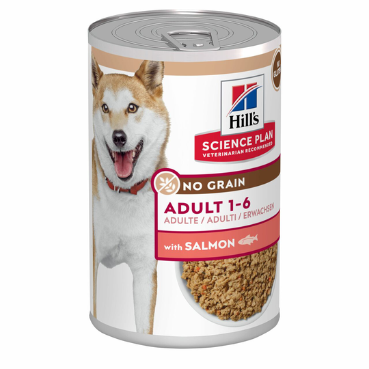 Adult No Grain Hundfoder med Lax - 12 x 363 g