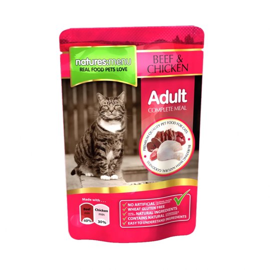 Natures:menu Cat Adult Beef & Chicken 100 g