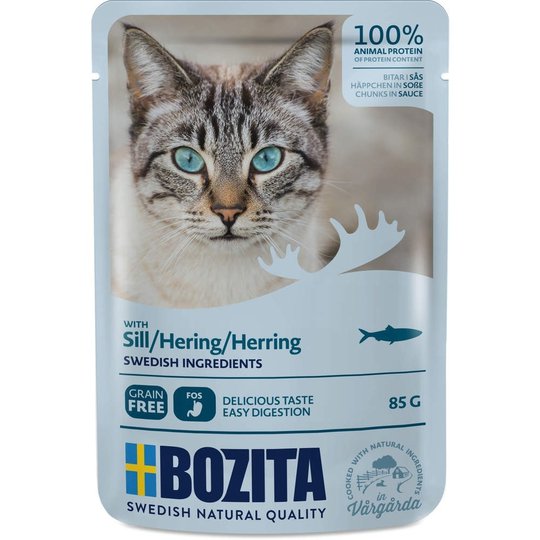 Bozita Feline Bitar i Sås med Sill