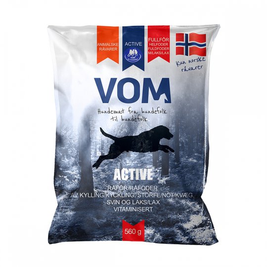 VOM & Hundemat Active Lax Köttbullar (560 g)