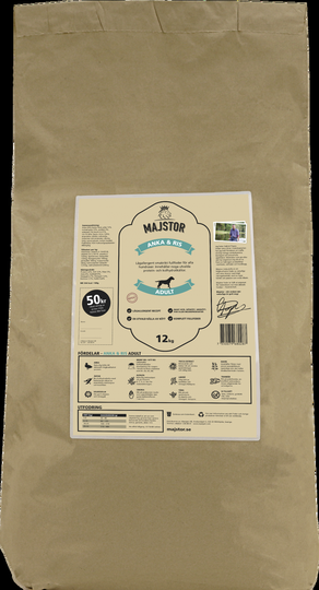 Anka & Ris Adult Hundfoder - 12 kg