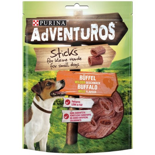 Purina Adventuros Mini Sticks Buffel 90 g