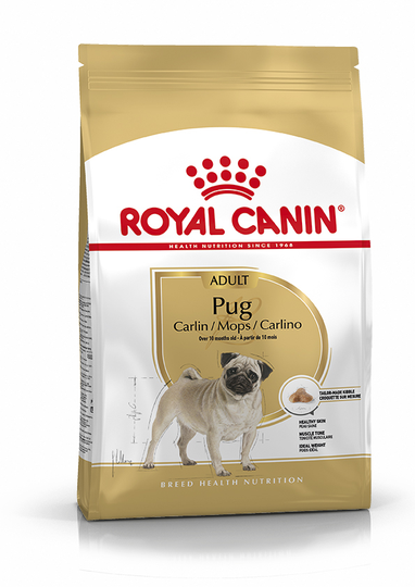 Pug Adult Torrfoder för hund - 1,5 kg