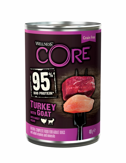 Dog 95 Turkey & Goat - 6 x 400 g