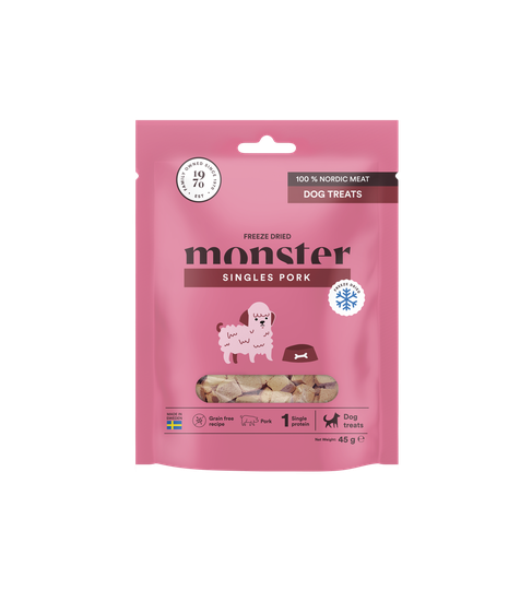 Dog Treats Freeze Dried Pork - 45 g