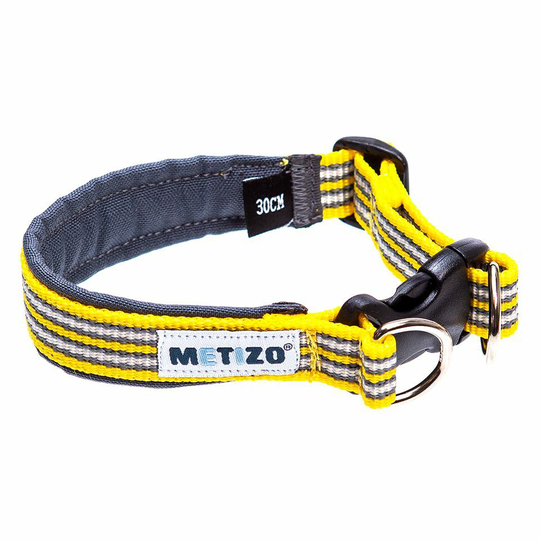Halsband Fast - 25 cm / Gul