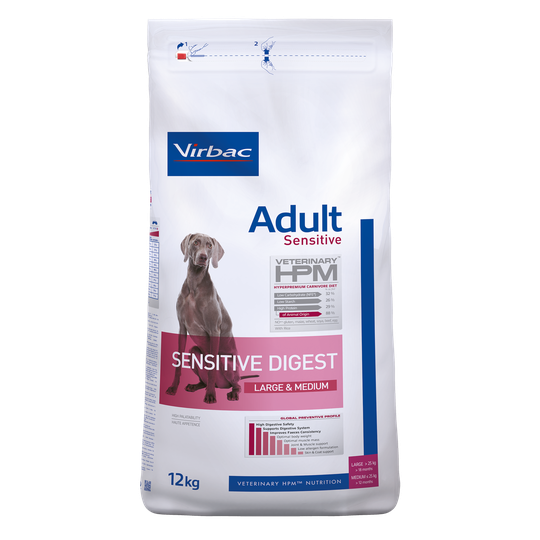 Adult Sensitive Digest Dog Large & Medium - 12 kg