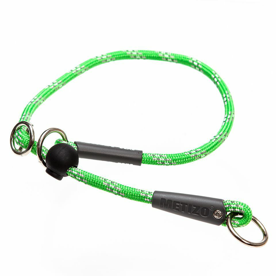 Retrieverhalsband Runt - Grön / 40 cm