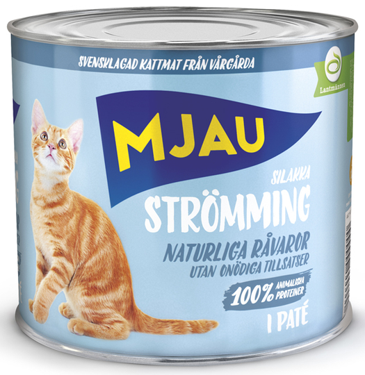 Strömming Paté Våtfoder för Katt - 12 x 635g