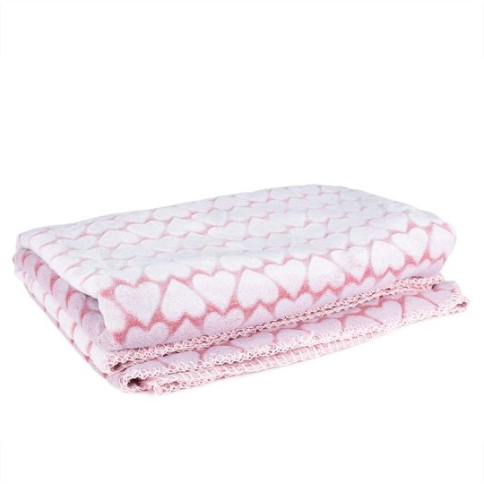 Little&Bigger Smooth Hundfilt Rosa (L)