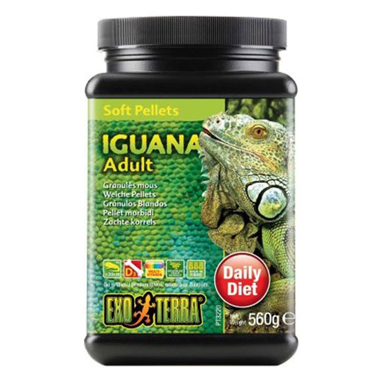 Leguanfoder Vuxna 560gr Soft Pellets