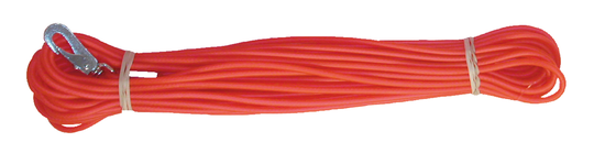 Spårlina gjuten Orange 15 m - 6 mm