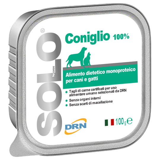 Solo Kanin mono-proteinfoder - 100 g
