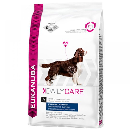 Eukanuba Daily Care Overweight, Sterilized (2,5 kg)
