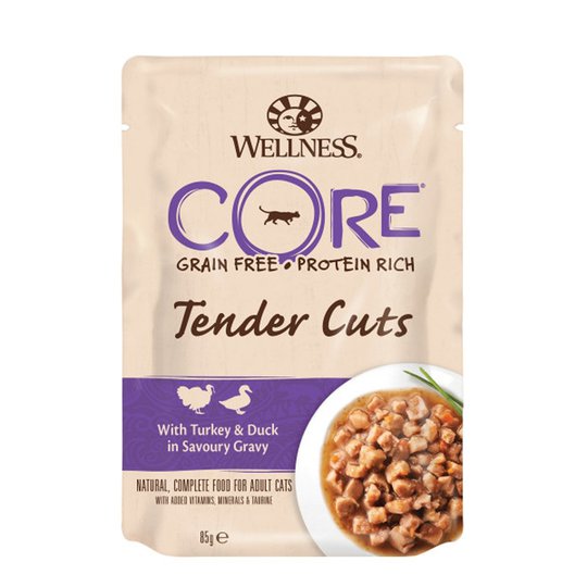 CORE Cat TC Turkey & Duck in Gravy 8x85 g