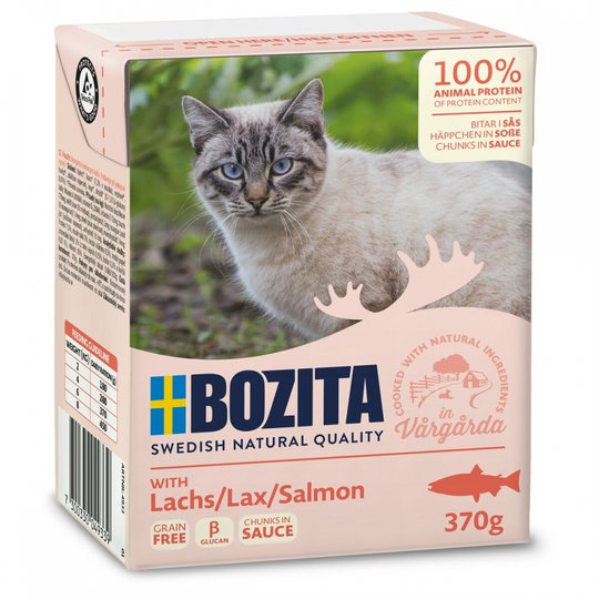 Bozita Bitar i sås Lax 370 g