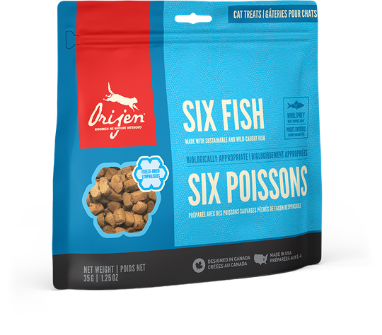 Cat Treats Six Fish - 35 g