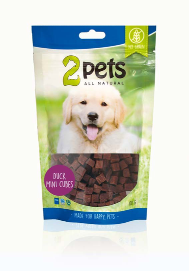 Duck Minicubes hundgodis - 100 g