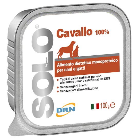 Solo Häst mono-proteinfoder - 100 g