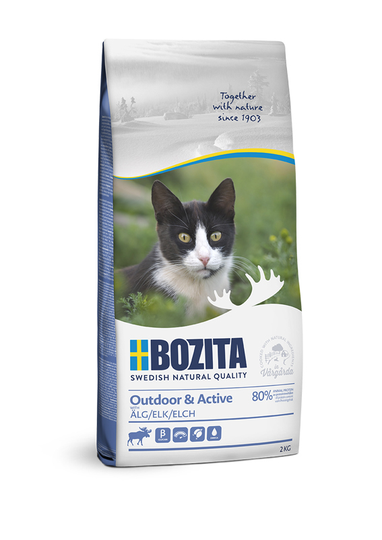 Outdoor & Active Torrfoder för katt - 2 kg