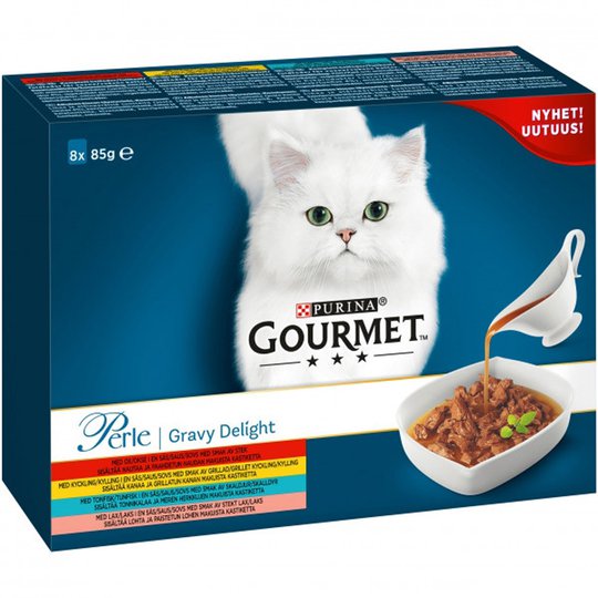 Gourmet Perle i Sås 8-pack