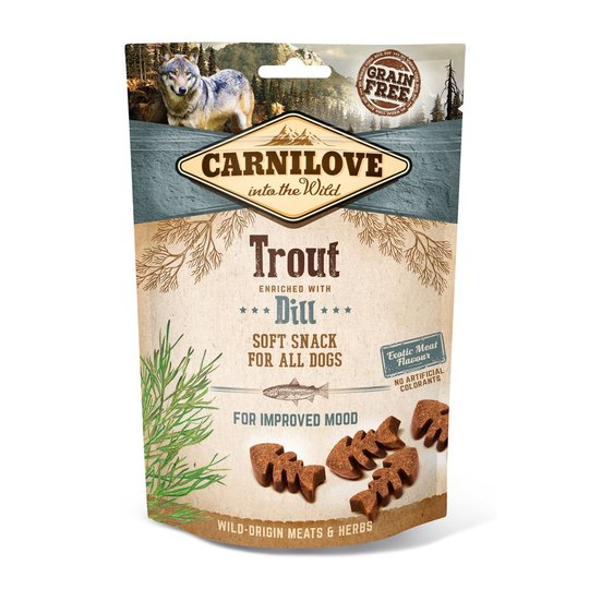 Carnilove Dog Semi Moist Snack Trout & Dill