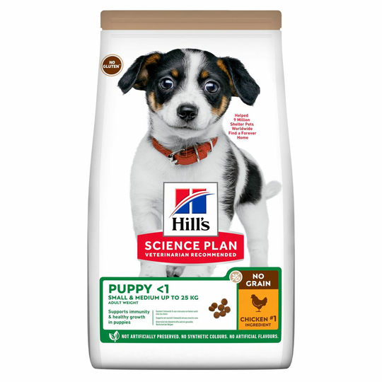 Puppy No Grain torrfoder med kyckling - 12 kg